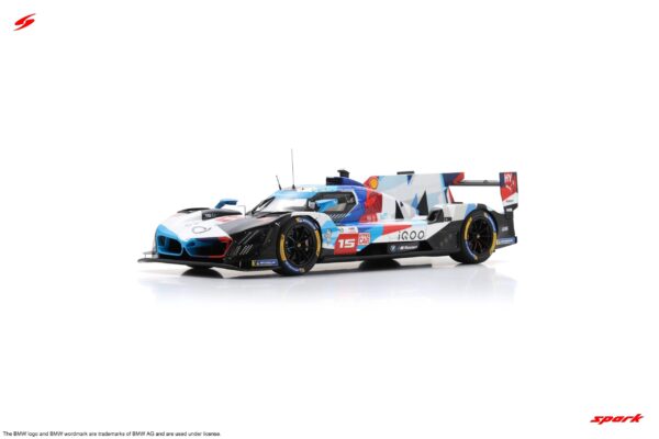 Spark - 1:18 BMW M Hybrid V8 No.15 24h Le Mans 2024 D.Vanthoor, R.Marciello, M.Wittmann - Resin Model