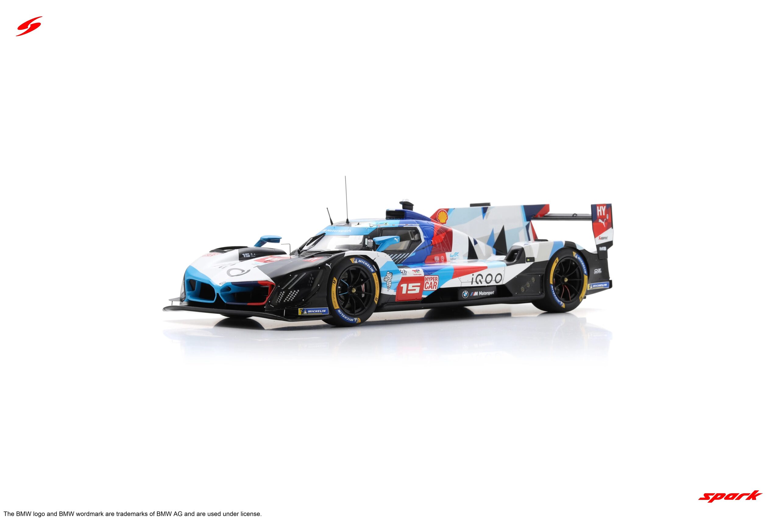 Spark - 1:18 BMW M Hybrid V8 No.15 24h Le Mans 2024 D.Vanthoor, R.Marciello, M.Wittmann - Resin Model 2 Spark - 1:18 BMW M Hybrid V8 No.15 24h Le Mans 2024 D.Vanthoor, R.Marciello, M.Wittmann - Resin Model