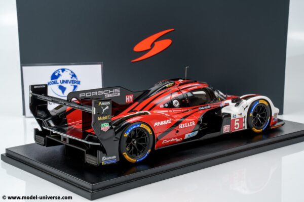 Spark - 1:18 Porsche 963 No.5 Penske 24h Le Mans 2024 - Campbell, Christensen, Makowiecki - Resin Model 9 Spark - 1:18 Porsche 963 No.5 Penske 24h Le Mans 2024 - Campbell, Christensen, Makowiecki - Resin Model