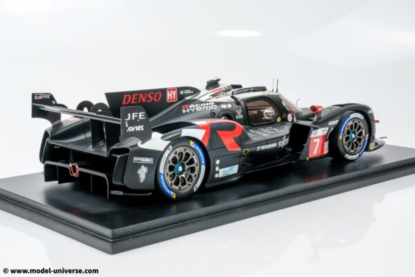 Spark - 1:18 Toyota GR010 No.7 2nd 24h Le Mans 2024 K.Kobayashi, J.Lopez, N.De Vries - Resin Model 15 Spark 18S644 Toyota GR010 Le Mans 2024 No.7 3