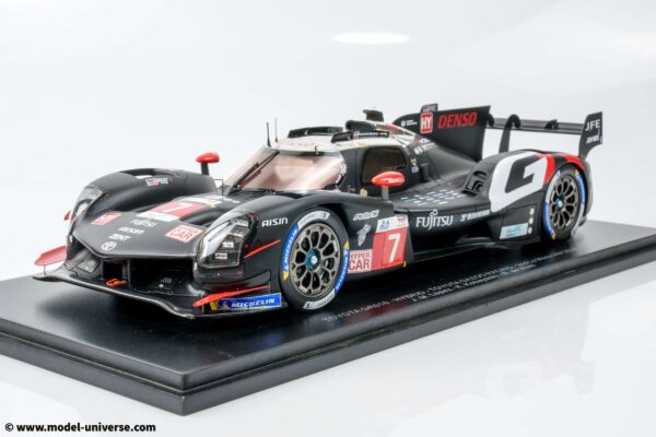 Spark - 1:18 Toyota GR010 No.7 2nd 24h Le Mans 2024 K.Kobayashi, J.Lopez, N.De Vries - Resin Model 14 Spark 18S644 Toyota GR010 Le Mans 2024 No.7 4