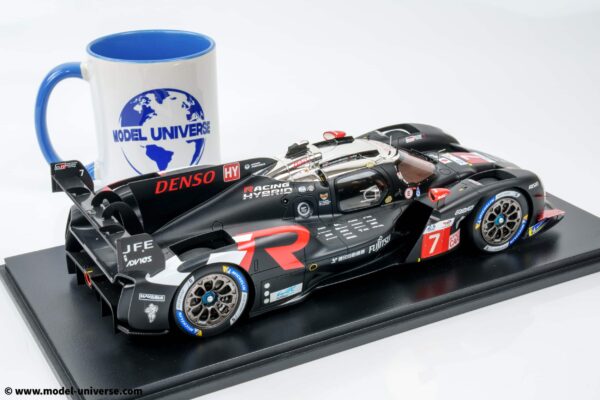 Spark - 1:18 Toyota GR010 No.7 2nd 24h Le Mans 2024 K.Kobayashi, J.Lopez, N.De Vries - Resin Model 13 Spark 18S644 Toyota GR010 Le Mans 2024 No.7 5