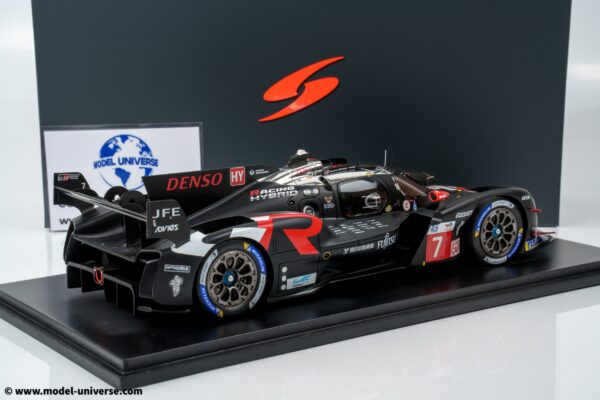 Spark - 1:18 Toyota GR010 No.7 2nd 24h Le Mans 2024 K.Kobayashi, J.Lopez, N.De Vries - Resin Model 9 Spark 18S644 Toyota GR010 Le Mans 2024 No.7 7