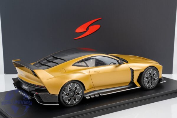 Spark - 1:18 Aston Martin Valiant 2024 Auric Gold - Resin Model