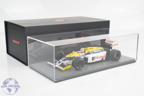 Spark - 1:18 Williams FW11 No.6 Nelson Piquet Winner Brazilian GP 1986 - Resin Model 10 Spark 18S737 6