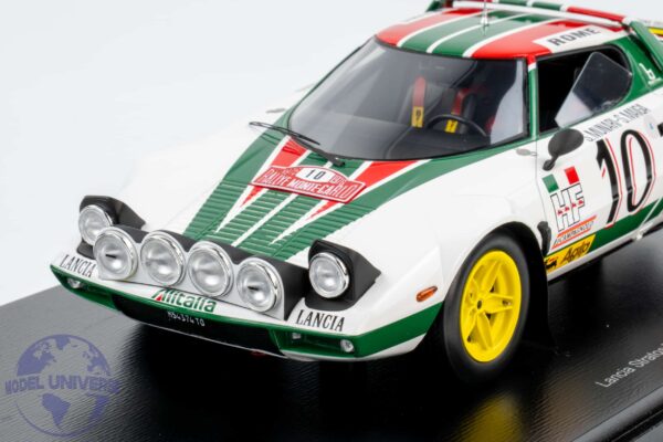 Spark - 1:18 Lancia Stratos HF No.10 Winner Monte Carlo Rally 1976 Sandro Munari - Resin Model 10 Spark - 1:18 Lancia Stratos HF No.10 Winner Monte Carlo Rally 1976 Sandro Munari - Resin Model