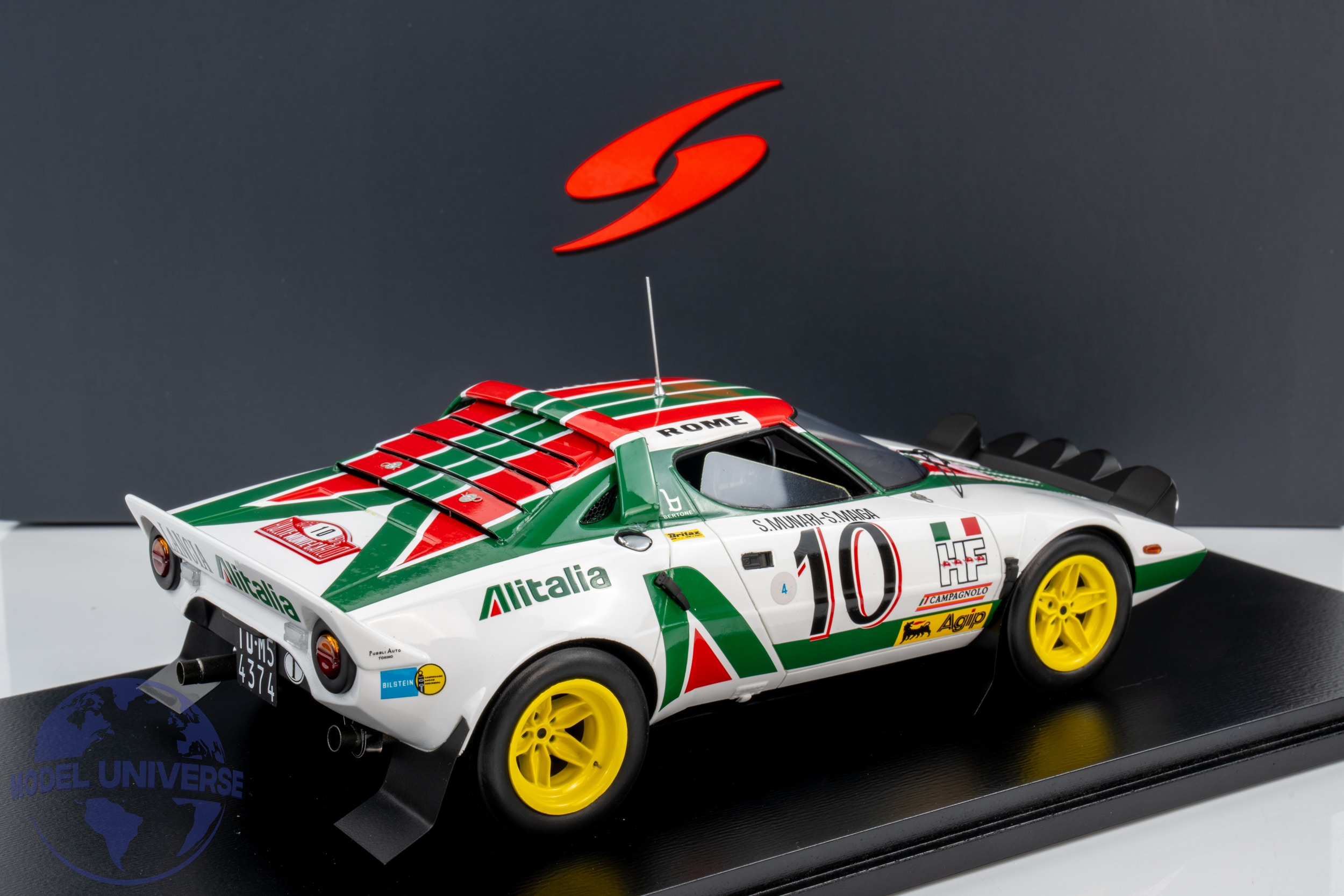 Spark - 1:18 Lancia Stratos HF No.10 Winner Monte Carlo Rally 1976