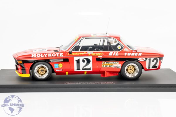 Spark 1:18 BMW 3.0CSi No.12 Winner 24H Spa 1974 - Resin Model 13 Spark 1:18 BMW 3.0CSi No.12 Winner 24H Spa 1974 - Resin Model