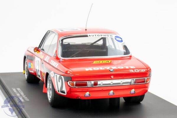 Spark 1:18 BMW 3.0CSi No.12 Winner 24H Spa 1974 - Resin Model 12 Spark 1:18 BMW 3.0CSi No.12 Winner 24H Spa 1974 - Resin Model