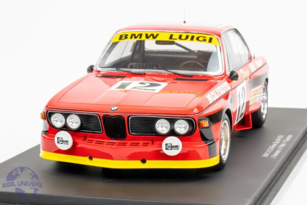Spark 1:18 BMW 3.0CSi No.12 Winner 24H Spa 1974 - Resin Model 11 Spark 1:18 BMW 3.0CSi No.12 Winner 24H Spa 1974 - Resin Model