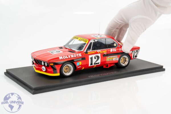 Spark 1:18 BMW 3.0CSi No.12 Winner 24H Spa 1974 - Resin Model 10 Spark 1:18 BMW 3.0CSi No.12 Winner 24H Spa 1974 - Resin Model