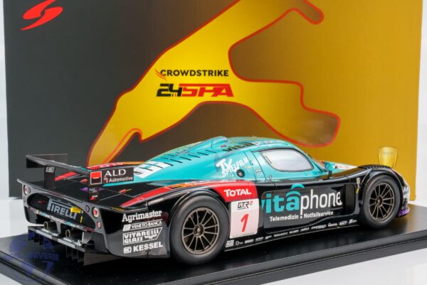 Spark - 1:18 Maserati MC12 GT1 No.1 Winner 24h Spa 2006 - Bertolini, Poele, Bartels - Resin Model