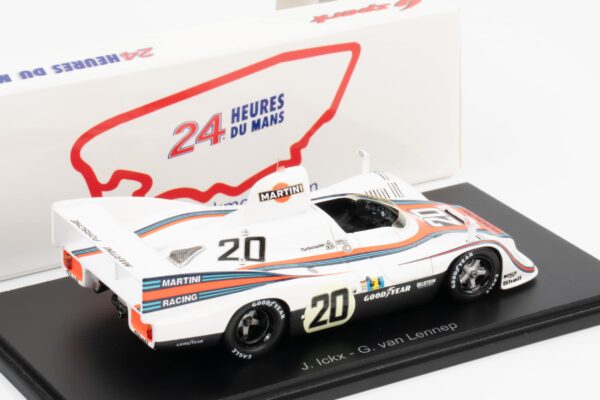 Spark - 1:43 Porsche 936 No.20 Winner 24H Le Mans 1976 Jacky Ickx - Gijs van Lennep - Resin Model 4 Spark - 1:43 Porsche 936 No.20 Winner 24H Le Mans 1976 Jacky Ickx - Gijs van Lennep - Resin Model