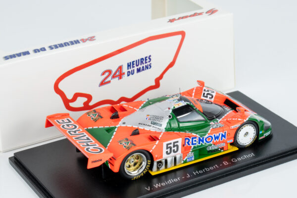 Diecast Model Shop - Model Universe 64 Alternative view of Spark 1:43 Mazda 787B No.55 Winner 24h Le Mans 1991 Weidler, Herbert, Gachot (43LM91) Resin Model