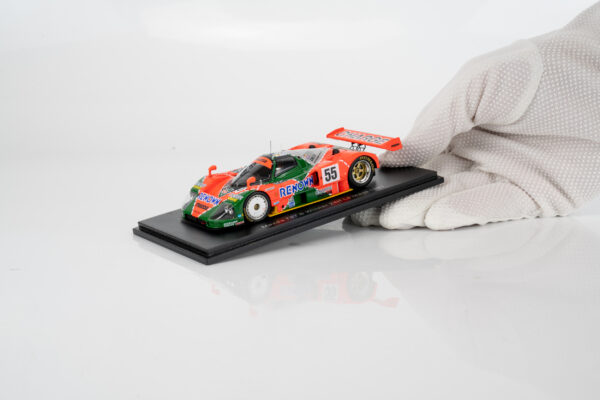 Spark 1:43 Mazda 787B No.55 Winner 24h Le Mans 1991 Weidler, Herbert, Gachot (43LM91) Resin Model 8 Spark 1:43 Mazda 787B No.55 Winner 24h Le Mans 1991 Weidler, Herbert, Gachot (43LM91) Resin Model