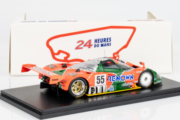 Spark 1:43 Mazda 787B No.55 Winner 24h Le Mans 1991 Weidler, Herbert, Gachot (43LM91) Resin Model 11 Spark 1:43 Mazda 787B No.55 Winner 24h Le Mans 1991 Weidler, Herbert, Gachot (43LM91) Resin Model