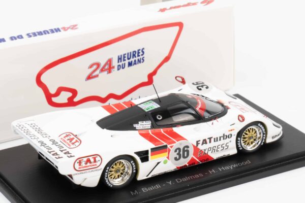 Spark - 1:43 Dauer 962 LM No.36 Winner 24H Le Mans 1994 Mauro Baldi - Yannick Dalmas - Hurley Haywood - Resin Model 4 Spark - 1:43 Dauer 962 LM No.36 Winner 24H Le Mans 1994 Mauro Baldi - Yannick Dalmas - Hurley Haywood - Resin Model