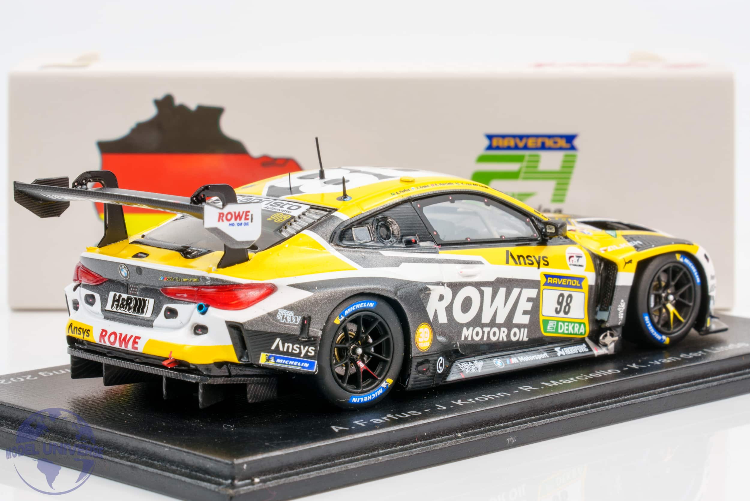 Spark - 1:43 BMW M4 GT3 EVO No.98 ROWE Racing Winner 24h