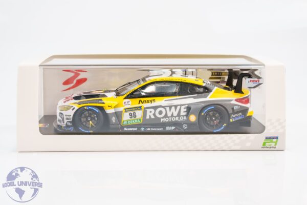 Spark - 1:43 BMW M4 GT3 EVO No.98 ROWE Racing Winner 24h Nurburgring 2025 - A.Farfus, J.Krohn, R.Marciello, K.Van der Linde - Limited Edition Resin Model 8 Spark - 1:43 BMW M4 GT3 EVO No.98 ROWE Racing Winner 24h Nurburgring 2025 - A.Farfus, J.Krohn, R.Marciello, K.Van der Linde - Limited Edition Resin Model