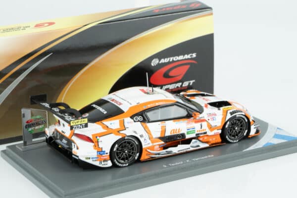 Spark - 1:43 Toyota GR Supra No.1 Tsuboi, Yamashita GT500 Class Champion Super GT 2025 (43SGT2025) Resin Model with Pitboard 4 Spark - 1:43 Toyota GR Supra No.1 Tsuboi, Yamashita GT500 Class Champion Super GT 2025 (43SGT2025) Resin Model with Pitboard