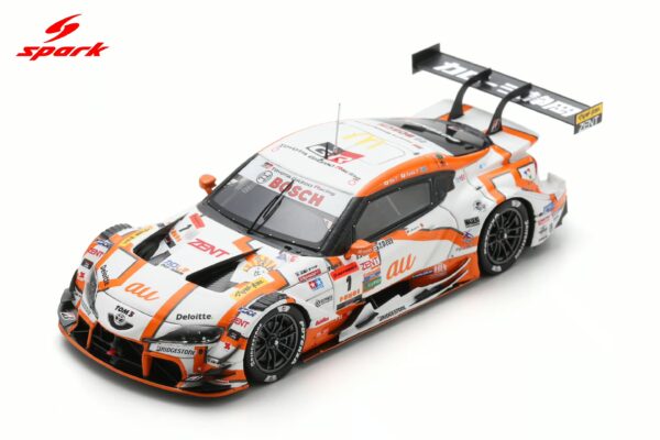 Spark 1:43 Toyota GR Supra GT No.1 TGR Team au TOM’S Sho Tsuboi / Kenta Yamashita GT500 Super GT 2025 (43SGT25001) Resin Model