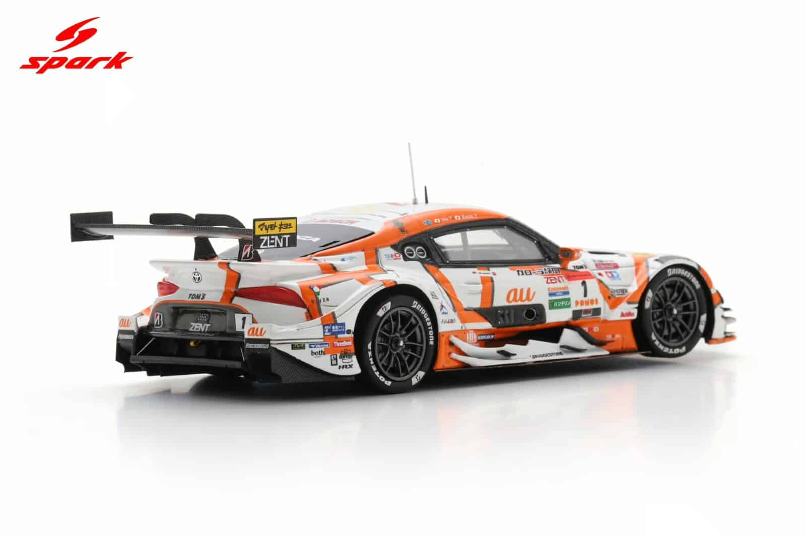 Spark 1:43 Toyota GR Supra GT No.1 TGR Team au TOM'S Sho Tsuboi