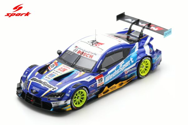 Spark 1:43 Toyota WedsSport ADVAN GR Supra No.19 Yusuke Kunimoto / Sena Sakaguchi GT500 Super GT 2025 (43SGT25019) Resin Model