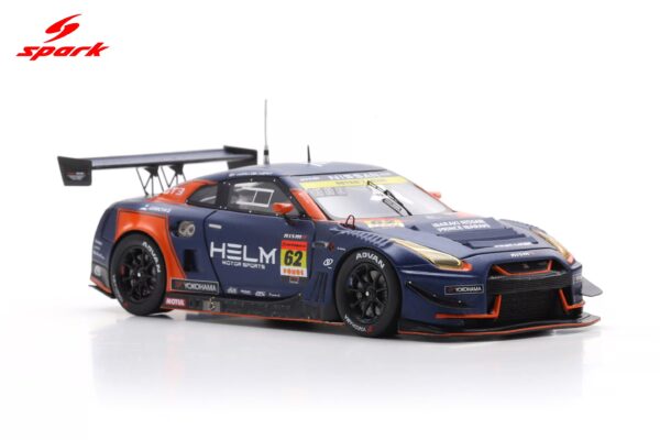 Spark 1:43 HELM MOTORSPORTS GT-R No.62 Yuya Hiraki / Reiji Hiraki GT300 Super GT 2025 (43SGT25062) Resin Model 7 Spark 1:43 HELM MOTORSPORTS GT-R No.62 Yuya Hiraki / Reiji Hiraki GT300 Super GT 2025 (43SGT25062) Resin Model