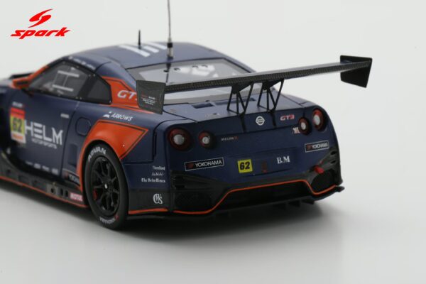 Spark 1:43 HELM MOTORSPORTS GT-R No.62 Yuya Hiraki / Reiji Hiraki GT300 Super GT 2025 (43SGT25062) Resin Model 10 Spark 1:43 HELM MOTORSPORTS GT-R No.62 Yuya Hiraki / Reiji Hiraki GT300 Super GT 2025 (43SGT25062) Resin Model