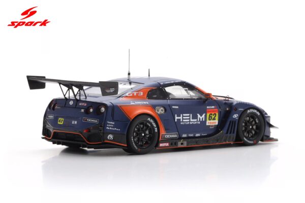 Spark 1:43 HELM MOTORSPORTS GT-R No.62 Yuya Hiraki / Reiji Hiraki GT300 Super GT 2025 (43SGT25062) Resin Model 8 Spark 1:43 HELM MOTORSPORTS GT-R No.62 Yuya Hiraki / Reiji Hiraki GT300 Super GT 2025 (43SGT25062) Resin Model