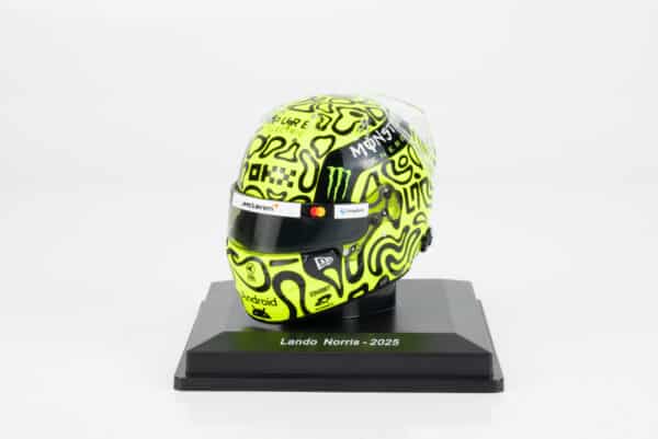 Spark 1:5 Lando Norris McLaren F1 Helmet 2025 Season (5HF188) Helmet Replica 12 Spark 1:5 Lando Norris McLaren F1 Helmet 2025 Season (5HF188) Helmet Replica