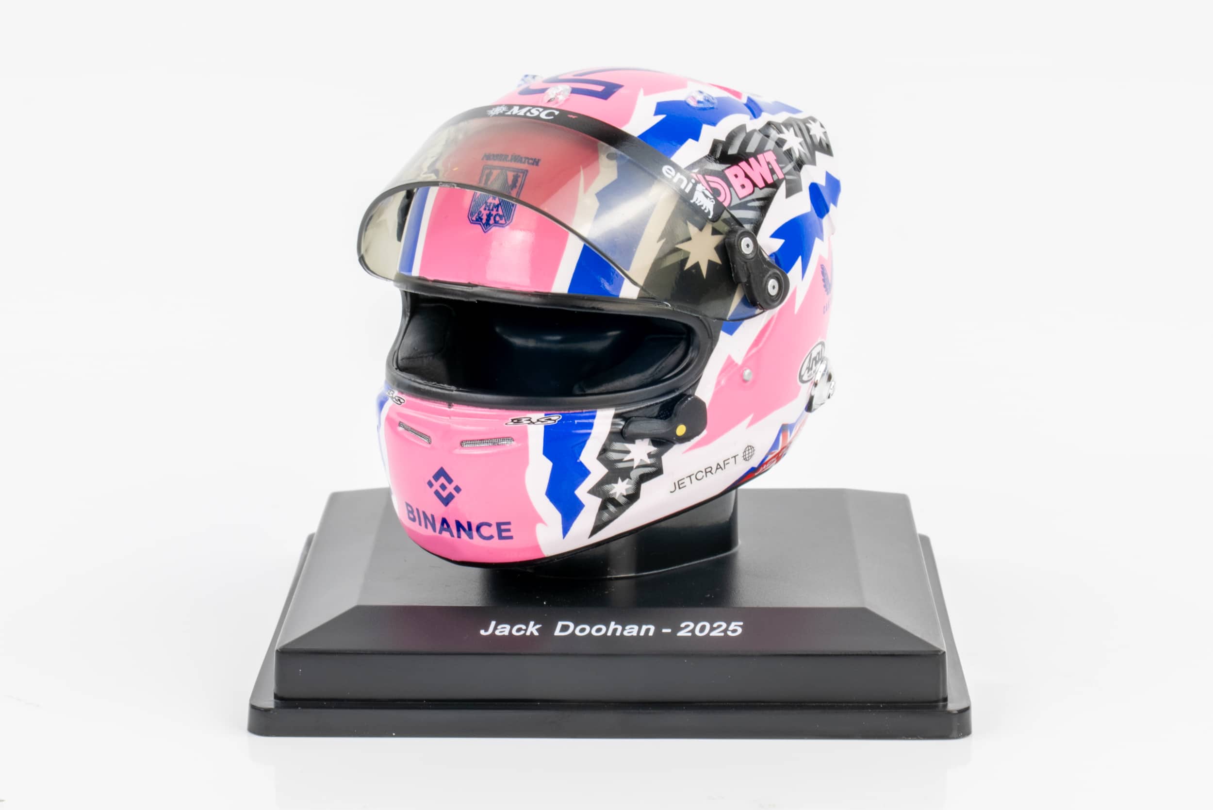 Spark 1:5 Jack Doohan 2025 F1 Season (5HF205) Helmet Replica 3 Spark 5HF205 Jack Doohan 3