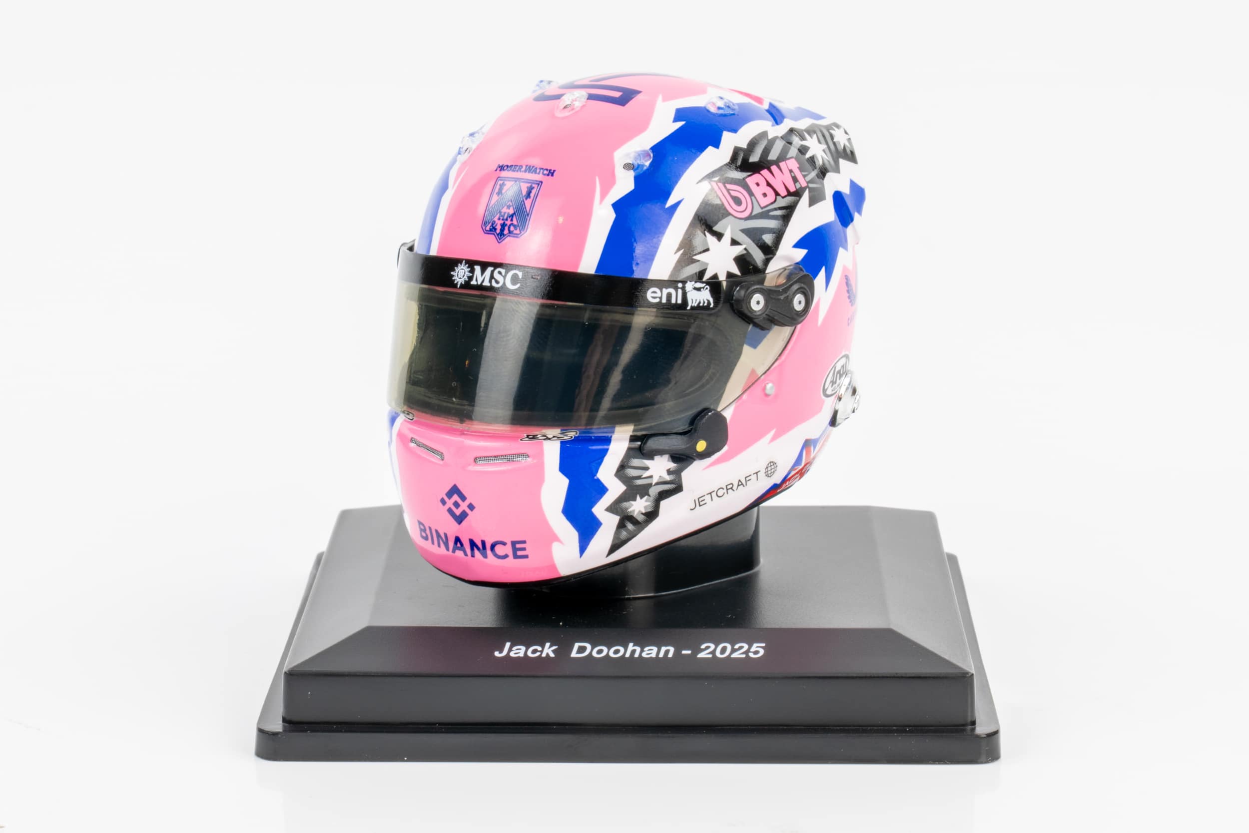 Spark 1:5 Jack Doohan 2025 F1 Season (5HF205) Helmet Replica 4 Spark 5HF205 Jack Doohan 4