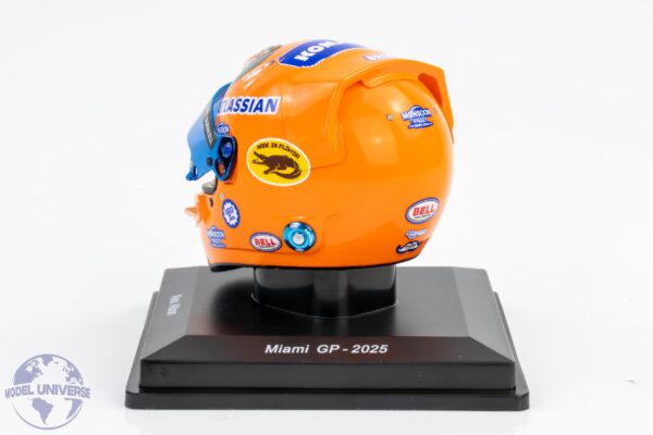 Spark - 1:5 Alexander Albon Williams Miami GP 2025 - Helmet Replica 12 Spark - 1:5 Alexander Albon Williams Miami GP 2025 - Helmet Replica