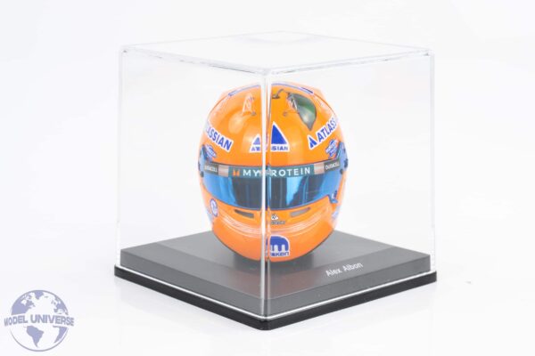 Spark - 1:5 Alexander Albon Williams Miami GP 2025 - Helmet Replica 14 Spark - 1:5 Alexander Albon Williams Miami GP 2025 - Helmet Replica
