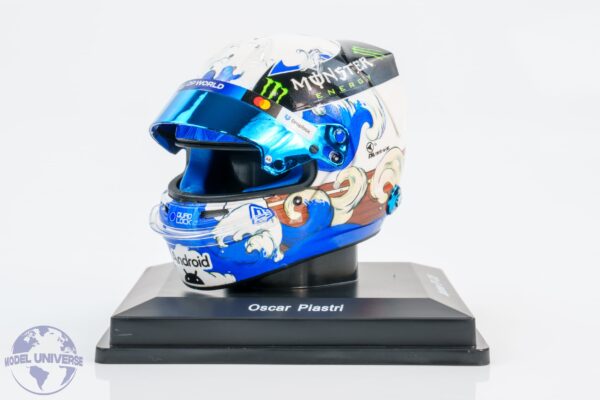 Spark - 1:5 Oscar Piastri McLaren Japanese GP 2025 - Helmet Replica 10 Spark - 1:5 Oscar Piastri McLaren Japanese GP 2025 - Helmet Replica