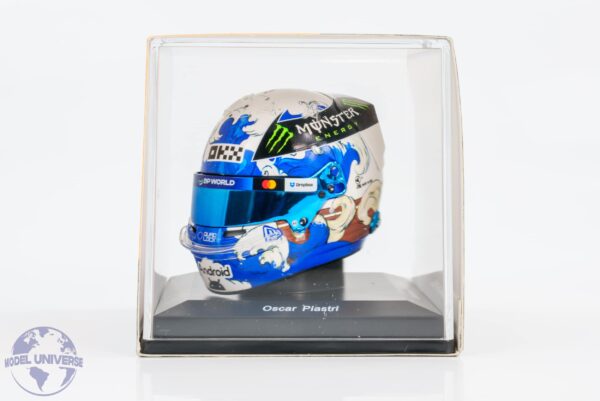 Spark - 1:5 Oscar Piastri McLaren Japanese GP 2025 - Helmet Replica 13 Spark - 1:5 Oscar Piastri McLaren Japanese GP 2025 - Helmet Replica