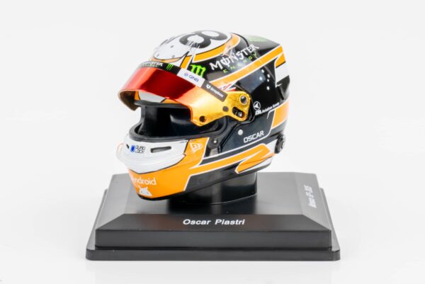 Spark 1:5 Oscar Piastri Monaco GP 2025 (5HF214) Helmet Replica 8 Spark - 1:5 Oscar Piastri Monaco GP 2025 - Helmet Replica