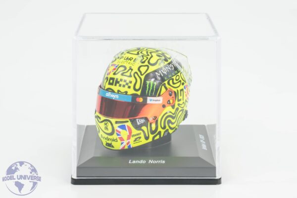 Spark - 1:5 Lando Norris McLaren British GP 2025 - Helmet Replica 9 Spark - 1:5 Lando Norris McLaren British GP 2025 - Helmet Replica