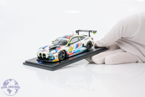 Spark - 1:43 BMW M4 GT3 No.46 Team WRT 2nd Bathurst 12h 2025 - Valentino Rossi - Limited Resin Model 9 Spark - 1:43 BMW M4 GT3 No.46 Team WRT 2nd Bathurst 12h 2025 - Valentino Rossi - Limited Resin Model