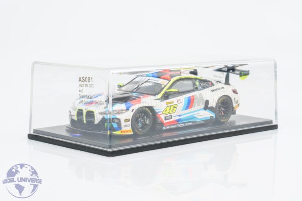Spark - 1:43 BMW M4 GT3 No.46 Team WRT 2nd Bathurst 12h 2025 - Valentino Rossi - Limited Resin Model 8 Spark - 1:43 BMW M4 GT3 No.46 Team WRT 2nd Bathurst 12h 2025 - Valentino Rossi - Limited Resin Model