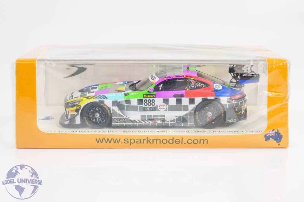 Spark AS087 - 1:43 Mercedes-AMG GT3 EVO No.888 GMR Bathurst 12h
