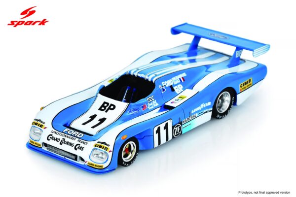 Spark 1:43 Mirage M10 No.11 Le Mans 24H 1979 (S0314) Resin Model