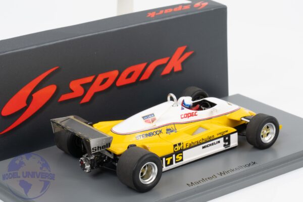 Spark - 1:43 ATS D5 No.9 Austrian GP 1982 Manfred Winkelhock - Resin Model 4 Spark - 1:43 ATS D5 No.9 Austrian GP 1982 Manfred Winkelhock - Resin Model