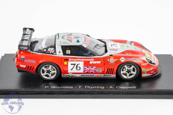 Spark - 1:43 Chevrolet Corvette Callaway No.76 Le Mans 24H 1995 - P. Bourdais - A. Copelli - T. Thyrring - Resin Model 9 Spark S4382 Chevrolet Corvette Callaway Le Mans 1995 1