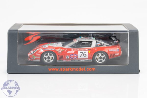 Spark - 1:43 Chevrolet Corvette Callaway No.76 Le Mans 24H 1995 - P. Bourdais - A. Copelli - T. Thyrring - Resin Model 8 Spark S4382 Chevrolet Corvette Callaway Le Mans 1995 5