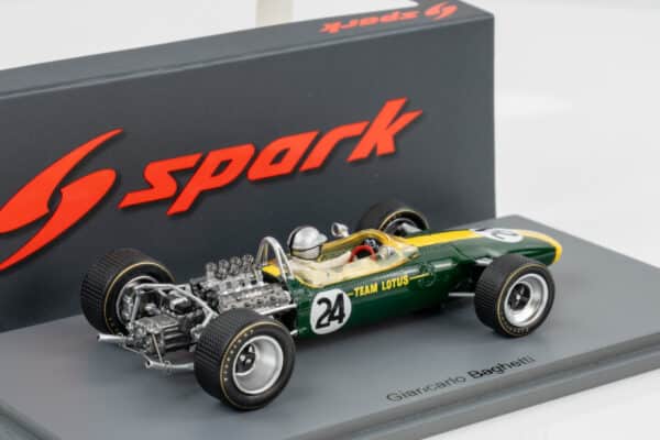 Spark - 1:43 Lotus 49 No.24 Italian GP 1967 Giancarlo Baghetti - Resin Model 4 Spark - 1:43 Lotus 49 No.24 Italian GP 1967 Giancarlo Baghetti - Resin Model