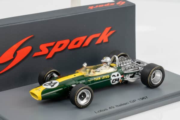 Spark - 1:43 Lotus 49 No.24 Italian GP 1967 Giancarlo Baghetti - Resin Model