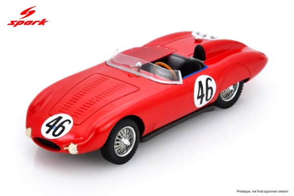 Spark 1:43 Osca Sport 750 No.46 19th Le Mans 24H 1957 (S5084) Resin Model