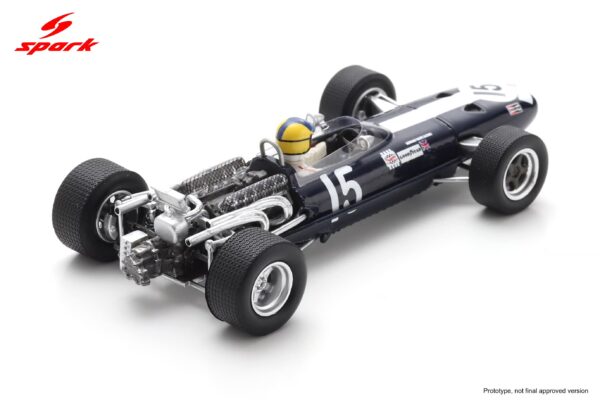 Spark 1:43 BRM P261 V12 No.15 6th Gold Cup 1968 David Hobbs (S5698) Resin Model 4 Spark 1:43 BRM P261 V12 No.15 6th Gold Cup 1968 David Hobbs (S5698) Resin Model
